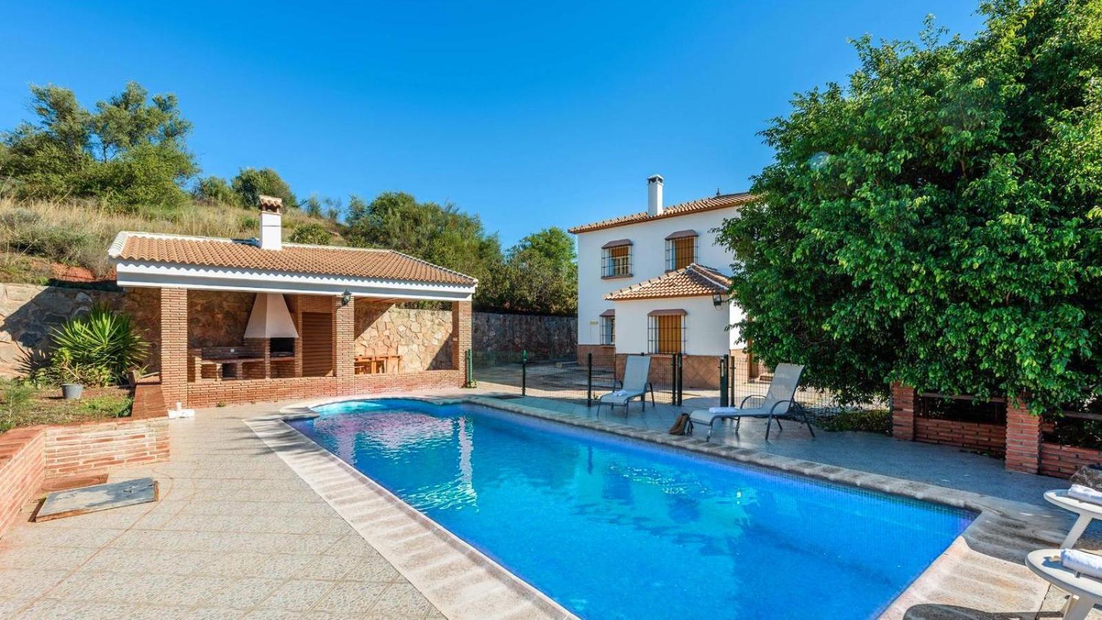 Villa El Terral Riogordo By Ruralidays מראה חיצוני תמונה